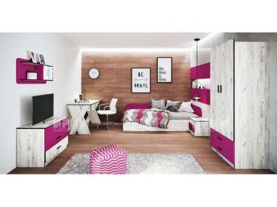  Μονάδα παιδικά έπιπλα City 5025