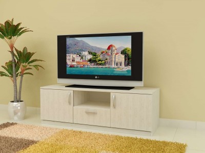 Έπιπλο τηλεόρασης MIRA ( λευκό kraft )