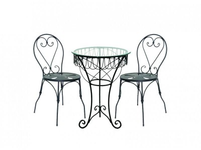 Σετ κήπου από σφυρήλατο σίδερο Δαντέλα