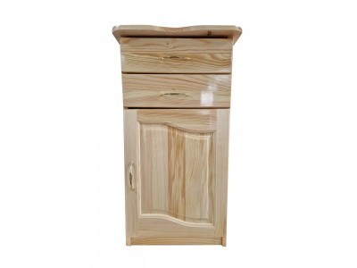 Κομοδίνο από μασίφ ξύλο LUX